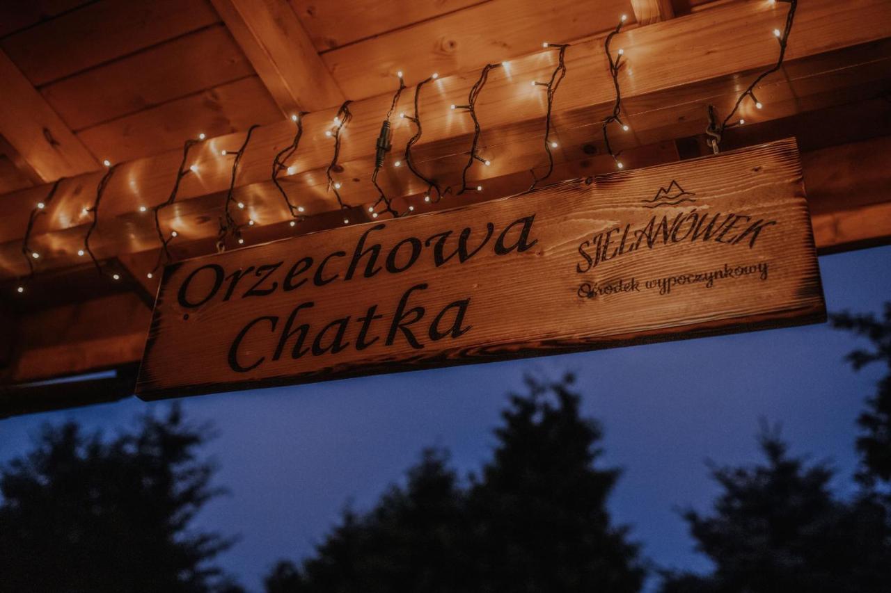 ŻywiecSielanowek - Orzechowa Chatka Z Sauna Wanna Termalna Jacuzziアパートメント エクステリア 写真