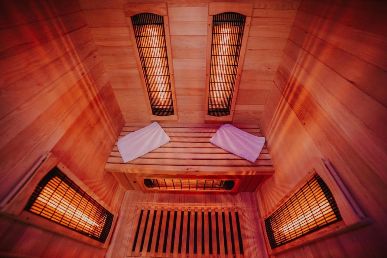 ŻywiecSielanowek - Orzechowa Chatka Z Sauna Wanna Termalna Jacuzziアパートメント エクステリア 写真